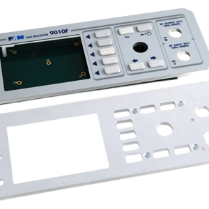 Tastiera con supporto in alluminio passivato PFS1240